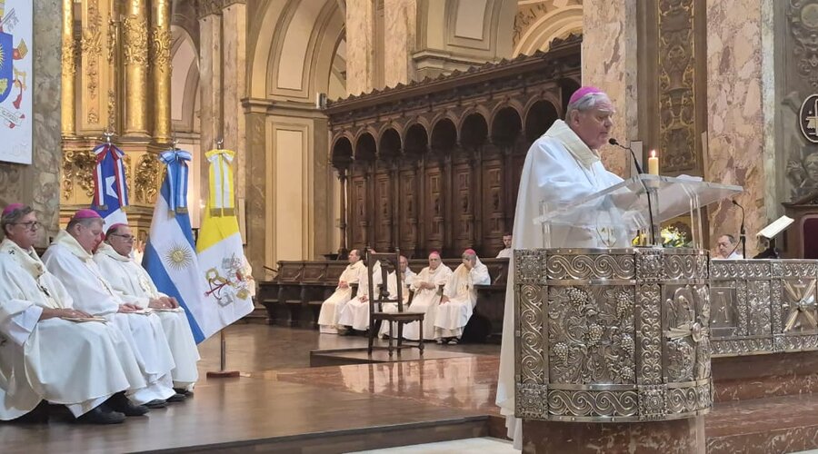 Imagen del contenido Homilía de mons. Ojea a 40 años del Tratado de Paz y Amistad entre Argentina y Chile